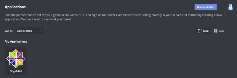 Discord Application Portal